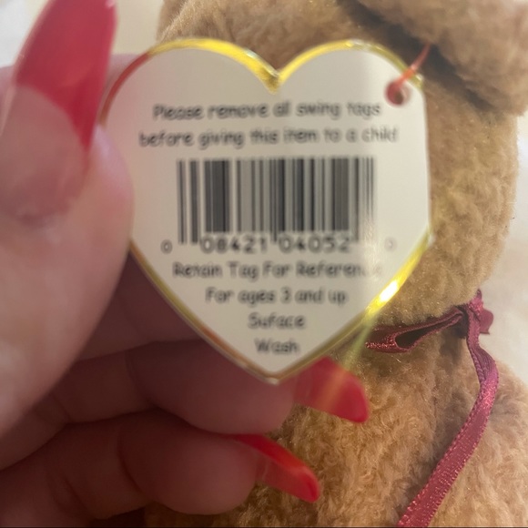 ORIGINAL TY BEANIE BABIE| Curly 1996 Collection - Picture 5 of 9